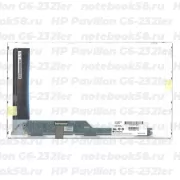 Матрица для ноутбука HP Pavilion G6-2321er (1366x768 HD) TN, 40pin, Матовая