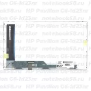 Матрица для ноутбука HP Pavilion G6-1d23nr (1366x768 HD) TN, 40pin, Матовая