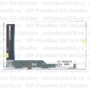 Матрица для ноутбука HP Pavilion G6-1d40nr (1366x768 HD) TN, 40pin, Матовая