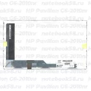 Матрица для ноутбука HP Pavilion G6-2010nr (1366x768 HD) TN, 40pin, Матовая