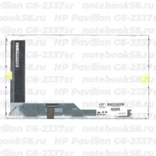 Матрица для ноутбука HP Pavilion G6-2337sr (1366x768 HD) TN, 40pin, Матовая