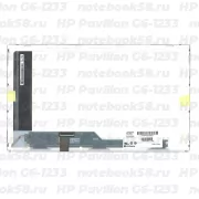 Матрица для ноутбука HP Pavilion G6-1233 (1366x768 HD) TN, 40pin, Матовая