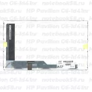 Матрица для ноутбука HP Pavilion G6-1d41nr (1366x768 HD) TN, 40pin, Матовая