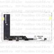 Матрица для ноутбука HP Pavilion G6-2342sr (1366x768 HD) TN, 40pin, Матовая