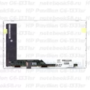 Матрица для ноутбука HP Pavilion G6-1331sr (1366x768 HD) TN, 40pin, Матовая