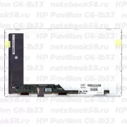 Матрица для ноутбука HP Pavilion G6-1b33 (1366x768 HD) TN, 40pin, Матовая