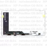 Матрица для ноутбука HP Pavilion G6-1b34 (1366x768 HD) TN, 40pin, Матовая