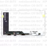 Матрица для ноутбука HP Pavilion G6-1b75 (1366x768 HD) TN, 40pin, Матовая