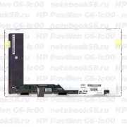 Матрица для ноутбука HP Pavilion G6-1c00 (1366x768 HD) TN, 40pin, Матовая