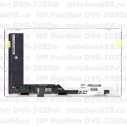 Матрица для ноутбука HP Pavilion DV6-3023nr (1366x768 HD) TN, 40pin, Матовая