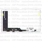 Матрица для ноутбука HP Pavilion DV6-3327sr (1366x768 HD) TN, 40pin, Матовая