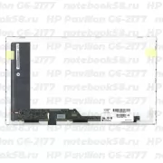 Матрица для ноутбука HP Pavilion G6-2177 (1366x768 HD) TN, 40pin, Глянцевая