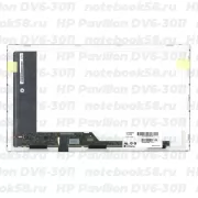 Матрица для ноутбука HP Pavilion DV6-3011 (1366x768 HD) TN, 40pin, Глянцевая