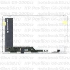 Матрица для ноутбука HP Pavilion G6-2000sr (1366x768 HD) TN, 40pin, Матовая