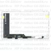 Матрица для ноутбука HP Pavilion G6-2254er (1366x768 HD) TN, 40pin, Матовая