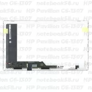 Матрица для ноутбука HP Pavilion G6-1307 (1366x768 HD) TN, 40pin, Матовая