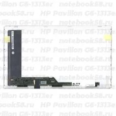 Матрица для ноутбука HP Pavilion G6-1313er (1366x768 HD) TN, 40pin, Матовая
