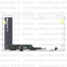 Матрица для ноутбука HP Pavilion DV6-3106er (1366x768 HD) TN, 40pin, Матовая