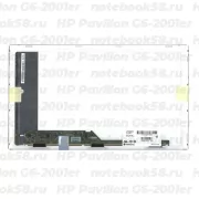 Матрица для ноутбука HP Pavilion G6-2001er (1366x768 HD) TN, 40pin, Глянцевая