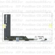 Матрица для ноутбука HP Pavilion G6-2053sr (1366x768 HD) TN, 40pin, Глянцевая