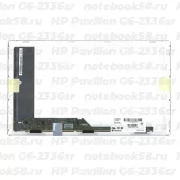 Матрица для ноутбука HP Pavilion G6-2336sr (1366x768 HD) TN, 40pin, Глянцевая