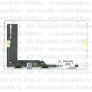 Матрица для ноутбука HP Pavilion DV6-3026er (1366x768 HD) TN, 40pin, Глянцевая