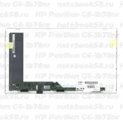 Матрица для ноутбука HP Pavilion G6-1b78nr (1366x768 HD) TN, 40pin, Глянцевая