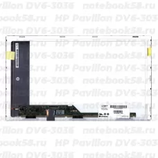 Матрица для ноутбука HP Pavilion DV6-3036 (1366x768 HD) TN, 40pin, Матовая