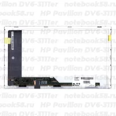 Матрица для ноутбука HP Pavilion DV6-3111er (1366x768 HD) TN, 40pin, Матовая