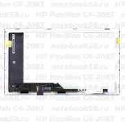 Матрица для ноутбука HP Pavilion G6-2083 (1366x768 HD) TN, 40pin, Матовая