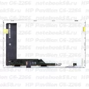 Матрица для ноутбука HP Pavilion G6-2266 (1366x768 HD) TN, 40pin, Матовая