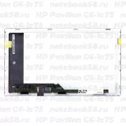 Матрица для ноутбука HP Pavilion G6-1c75 (1366x768 HD) TN, 40pin, Матовая