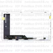 Матрица для ноутбука HP Pavilion DV6-3036 (1366x768 HD) TN, 40pin, Матовая