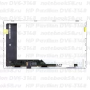 Матрица для ноутбука HP Pavilion DV6-3148 (1366x768 HD) TN, 40pin, Матовая