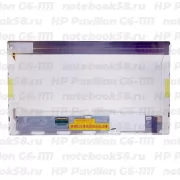 Матрица для ноутбука HP Pavilion G6-1111 (1366x768 HD) TN, 40pin, Глянцевая