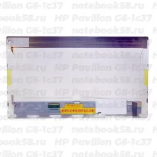 Матрица для ноутбука HP Pavilion G6-1c37 (1366x768 HD) TN, 40pin, Глянцевая