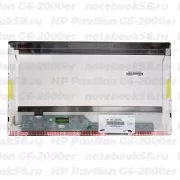 Матрица для ноутбука HP Pavilion G6-2000er (1366x768 HD) TN, 40pin, Матовая