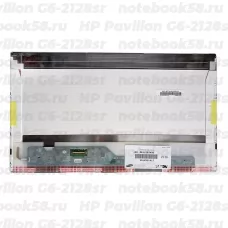 Матрица для ноутбука HP Pavilion G6-2128sr (1366x768 HD) TN, 40pin, Матовая