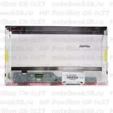 Матрица для ноутбука HP Pavilion G6-1c37 (1366x768 HD) TN, 40pin, Матовая