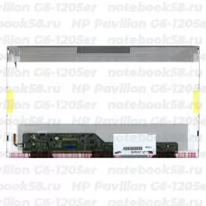 Матрица для ноутбука HP Pavilion G6-1205er (1366x768 HD) TN, 40pin, Глянцевая