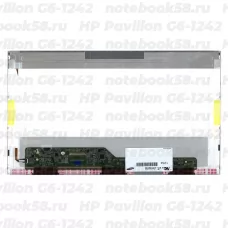 Матрица для ноутбука HP Pavilion G6-1242 (1366x768 HD) TN, 40pin, Глянцевая