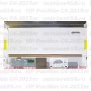 Матрица для ноутбука HP Pavilion G6-2033nr (1366x768 HD) TN, 40pin, Глянцевая