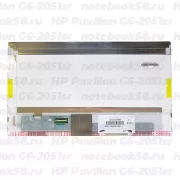 Матрица для ноутбука HP Pavilion G6-2051sr (1366x768 HD) TN, 40pin, Глянцевая