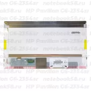 Матрица для ноутбука HP Pavilion G6-2354sr (1366x768 HD) TN, 40pin, Глянцевая