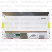 Матрица для ноутбука HP Pavilion G6-1c36 (1366x768 HD) TN, 40pin, Глянцевая