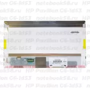 Матрица для ноутбука HP Pavilion G6-1d53 (1366x768 HD) TN, 40pin, Глянцевая