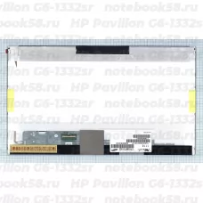 Матрица для ноутбука HP Pavilion G6-1332sr (1366x768 HD) TN, 40pin, Матовая