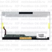 Матрица для ноутбука HP Pavilion G6-2005 (1366x768 HD) TN, 40pin, Глянцевая