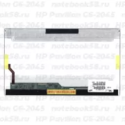 Матрица для ноутбука HP Pavilion G6-2045 (1366x768 HD) TN, 40pin, Глянцевая