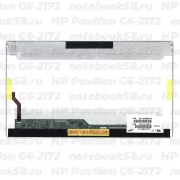 Матрица для ноутбука HP Pavilion G6-2172 (1366x768 HD) TN, 40pin, Глянцевая